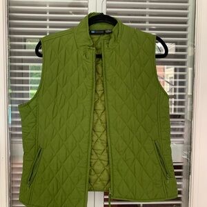 Relativity Olive Quilted Vest